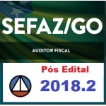 SEFAZ GOIAS - Auditor Fiscal 2018.2 - PÓS EDITAL